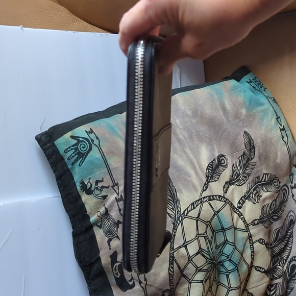 Coach Black Leather Wallet - Picture 5 of 8